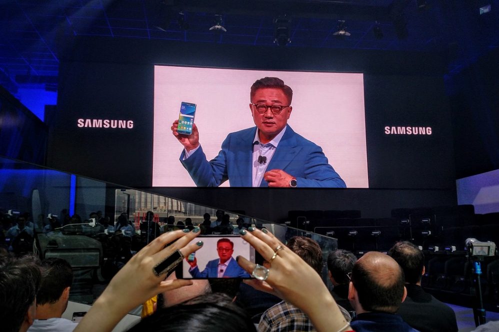 Quanto custa para a Samsung acabar com o Galaxy Note 7