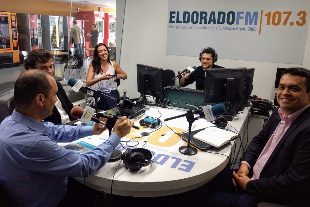 Nilson Malta, do Albert Einstein, e Marcelo Oliveira Sá, da GS1, falam sobre saúde / inova.jor