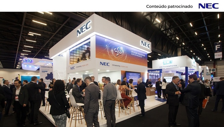 Empresa demonstrou soluções de parceiros no Futurecom / Claudio Rossi/NEC