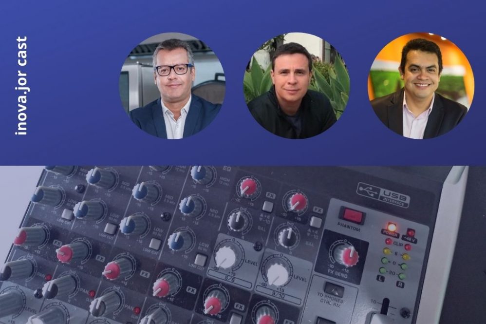 Romero (e.) e Ciuffo (c.) falam sobre cloud kitchens / inova.jor