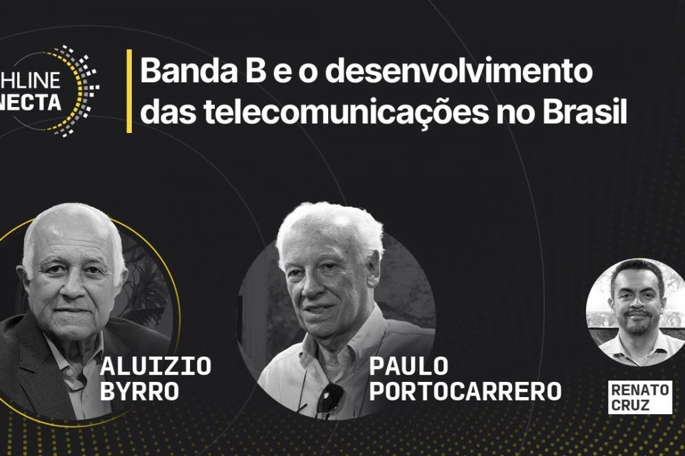 Conversa sobre telecomunicações com Aluizio Byrro e Paulo Portocarrero